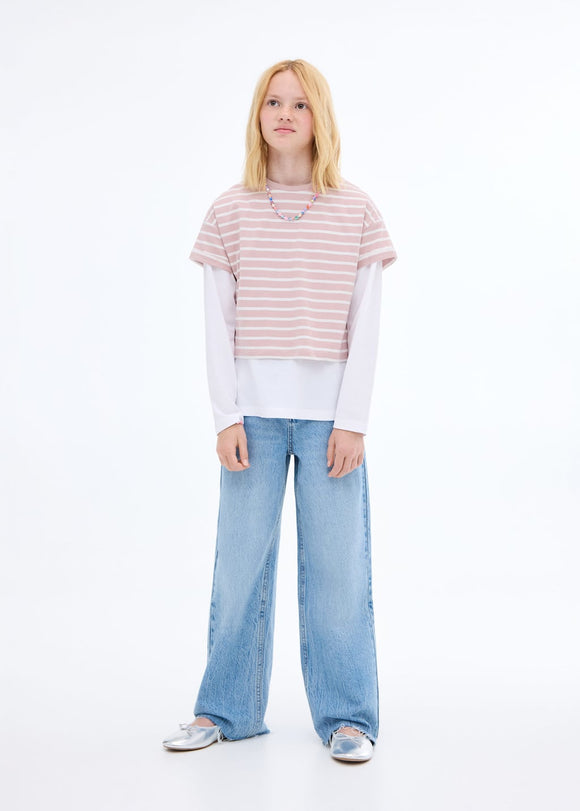 MANGO RITA 17063282-85 MANGO KIDS GIRL T-SHIRT SHORT SLEEVE