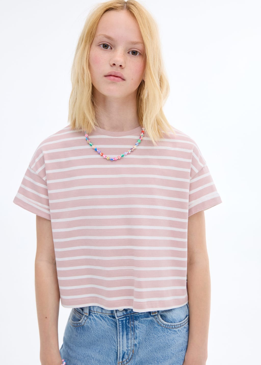 MANGO RITA 17063282-85 MANGO KIDS GIRL T-SHIRT SHORT SLEEVE