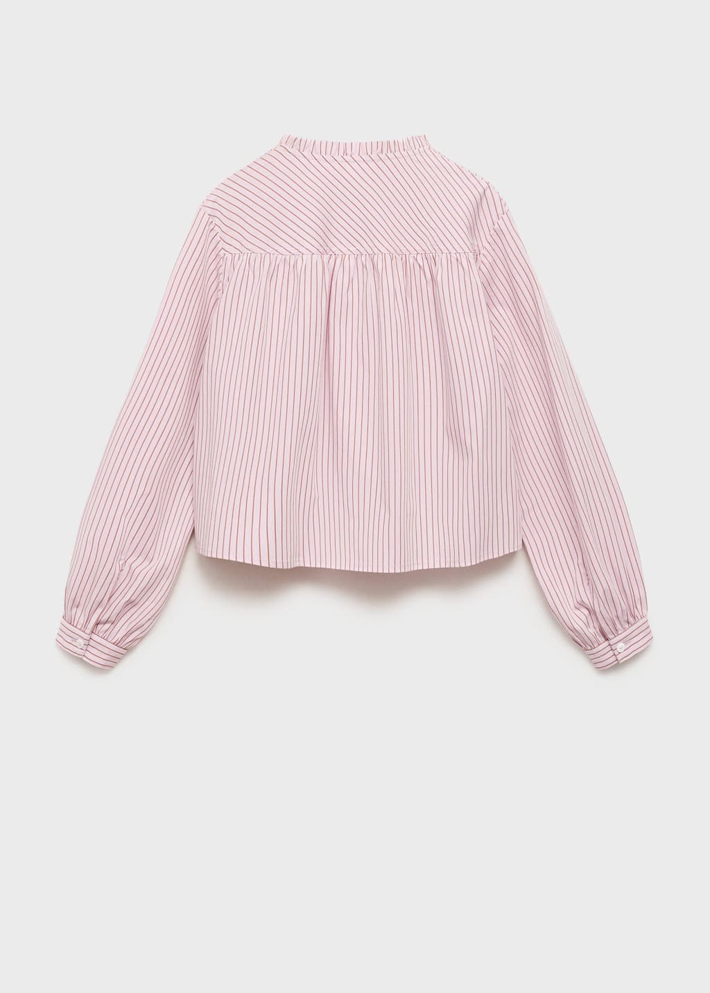 MANGO BECK 17063283-85 MANGO KIDS GIRL SHIRT LONG SLEEVE