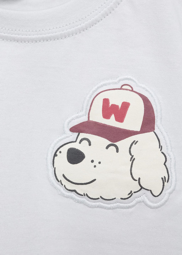 MANGO WOOF 17063292-50 MANGO KIDS BABY BOY T-SHIRT SHORT SLEEVE