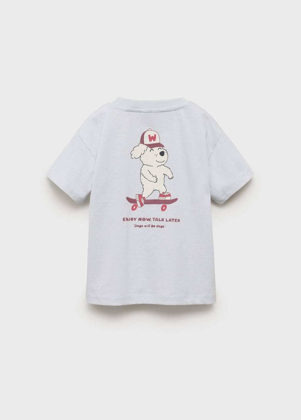 MANGO WOOF 17063292-50 MANGO KIDS BABY BOY T-SHIRT SHORT SLEEVE