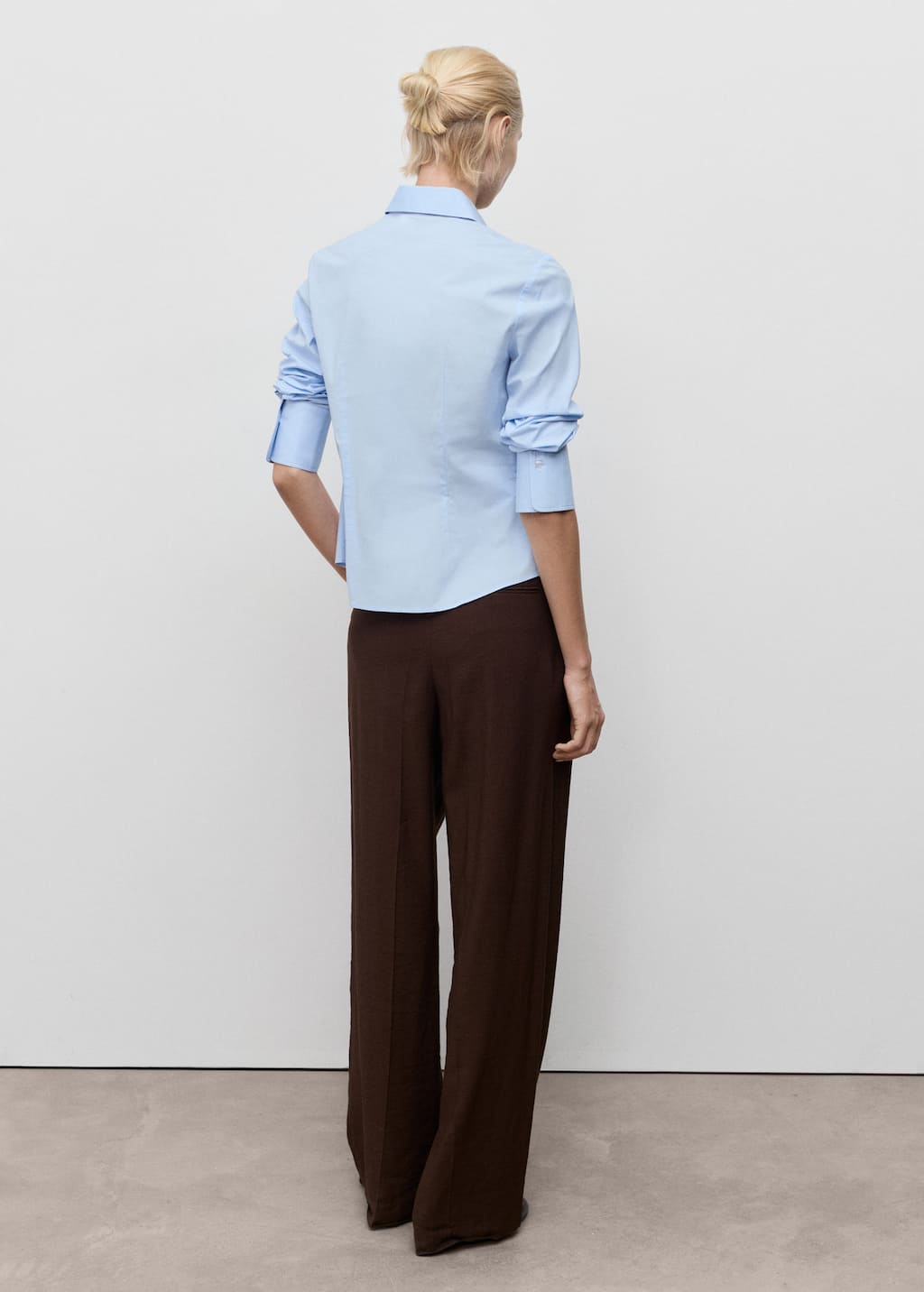 MANGO SOFIA 17064071-50 MANGO WOMEN SHIRT LONG SLEEVE