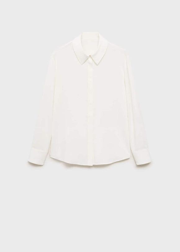 MANGO BASIC 17064078-02 MANGO WOMEN SHIRT LONG SLEEVE