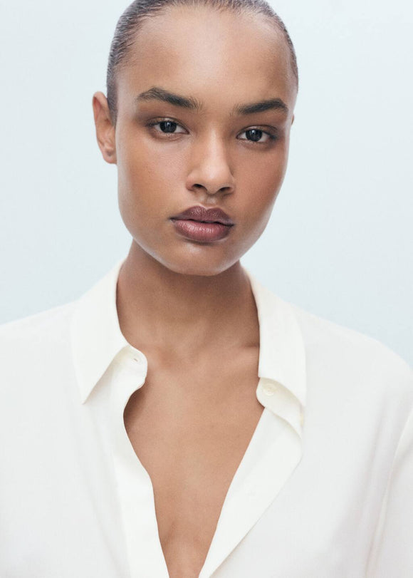 MANGO BASIC 17064078-02 MANGO WOMEN SHIRT LONG SLEEVE