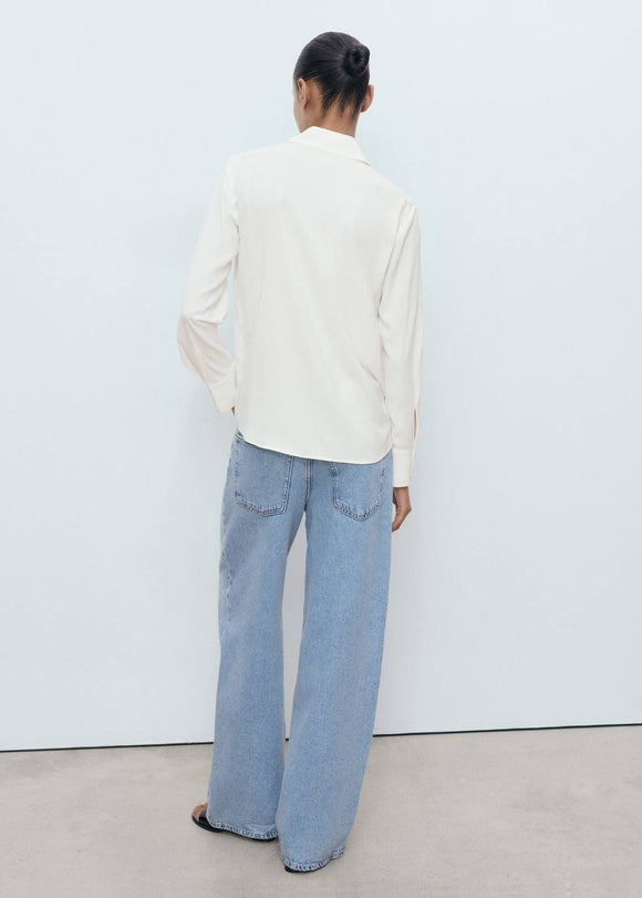 MANGO BASIC 17064078-02 MANGO WOMEN SHIRT LONG SLEEVE