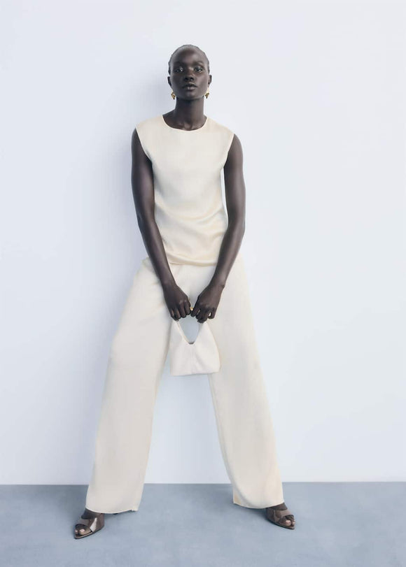 MANGO PLIS 17064096-05 MANGO WOMEN TROUSER