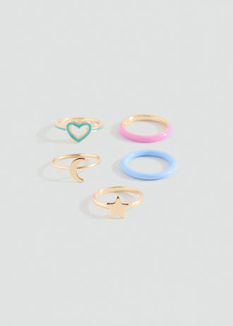 MANGO RING 17064116-OR MANGO KIDS GIRL FINGER RING