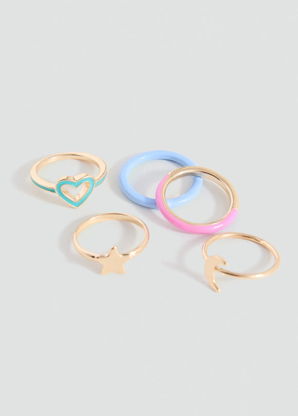MANGO RING 17064116-OR MANGO KIDS GIRL FINGER RING