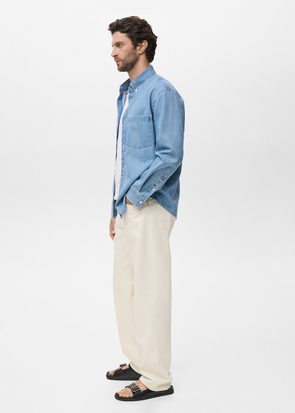 MANGO MARZIO 17064416-TC MANGO MAN SHIRT LONG SLEEVE