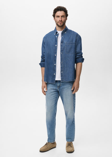 MANGO MARZIO 17064416-TM MANGO MAN SHIRT LONG SLEEVE | Sonee Sports