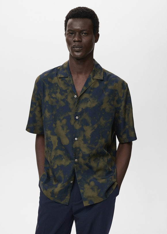 MANGO LAU 17064448-36 MANGO MAN SHIRT SHORT SLEEVE