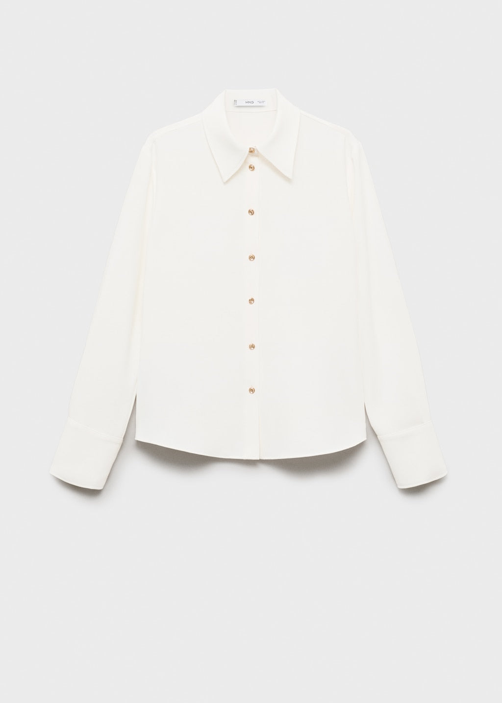 MANGO FLARE 17065804-02 MANGO WOMEN SHIRT LONG SLEEVE