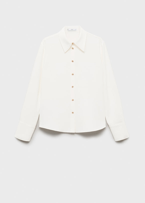 MANGO FLARE 17065804-02 MANGO WOMEN SHIRT LONG SLEEVE