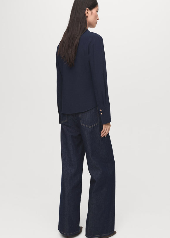 MANGO FLARE 17065804-56 MANGO WOMEN SHIRT LONG SLEEVE