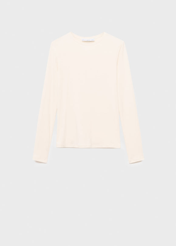 MANGO SECONDCA 17065813-05 MANGO WOMEN T-SHIRT LONG SLEEVE