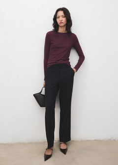 MANGO SECONDCA 17065813-78 MANGO WOMEN T-SHIRT LONG SLEEVE