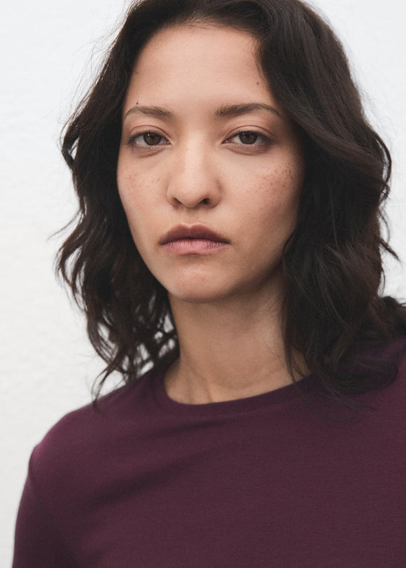 MANGO SECONDCA 17065813-78 MANGO WOMEN T-SHIRT LONG SLEEVE