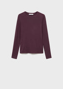 MANGO SECONDCA 17065813-78 MANGO WOMEN T-SHIRT LONG SLEEVE-6