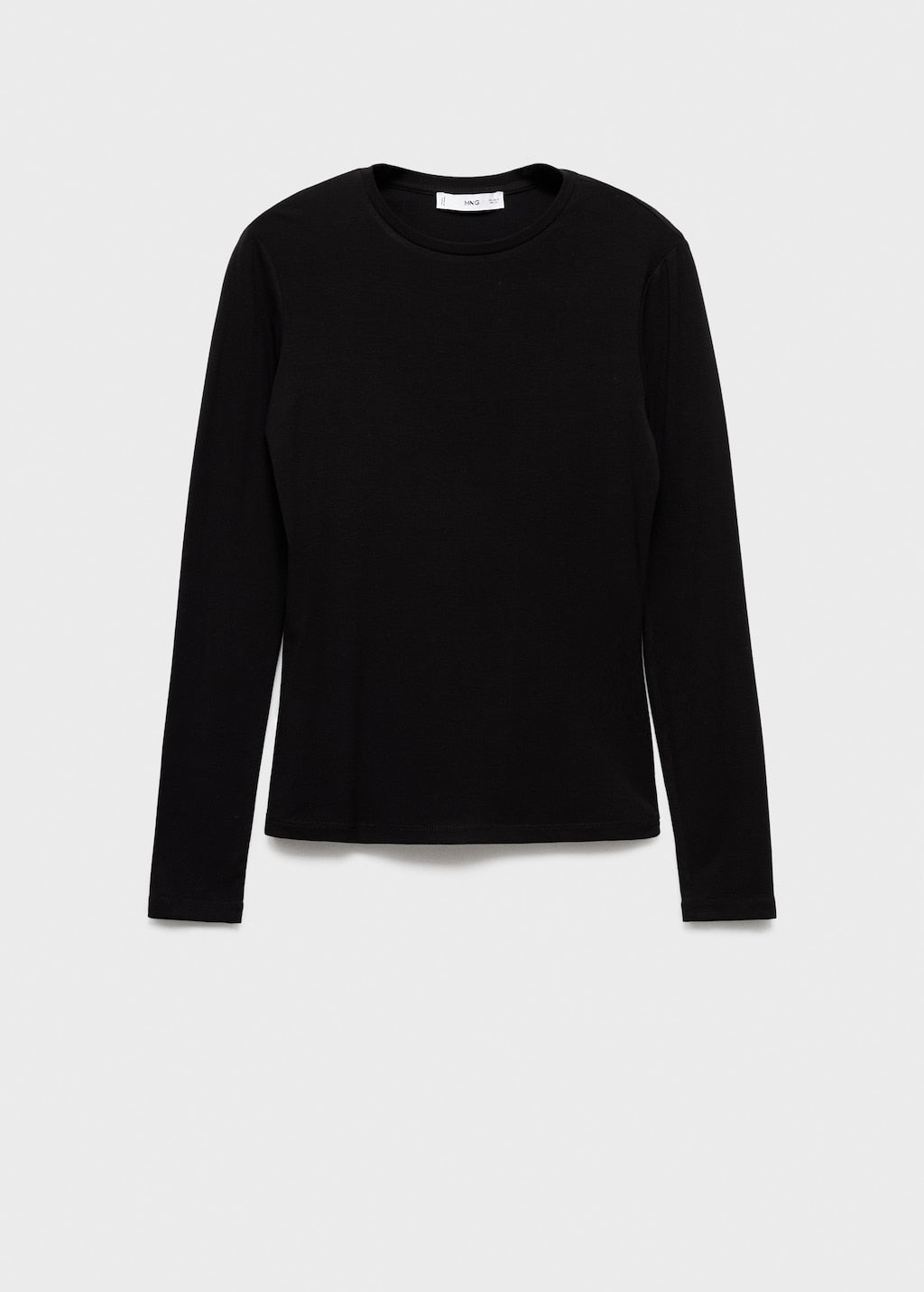 MANGO SECONDCA 17065813-99 MANGO WOMEN T-SHIRT LONG SLEEVE