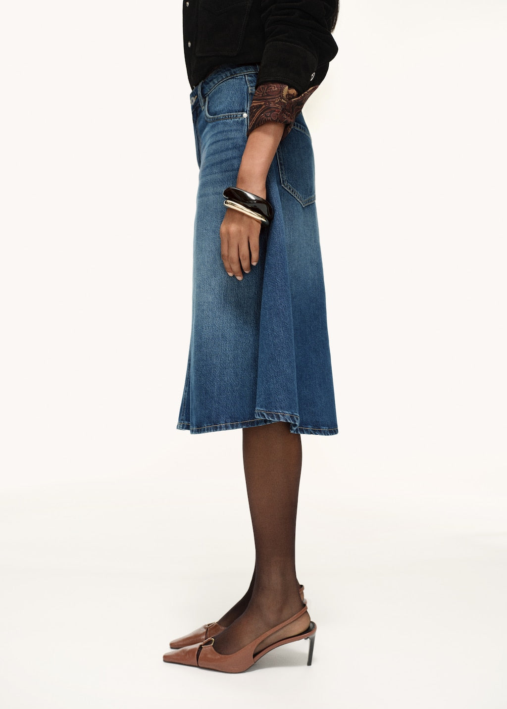 MANGO ARIES 17065814-TO MANGO WOMEN SKIRT