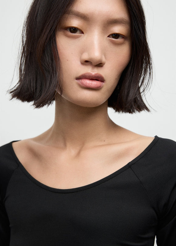 MANGO LLOPI 17065820-99 MANGO WOMEN T-SHIRT LONG SLEEVE