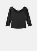 MANGO LLOPI 17065820-99 MANGO WOMEN T-SHIRT LONG SLEEVE-5