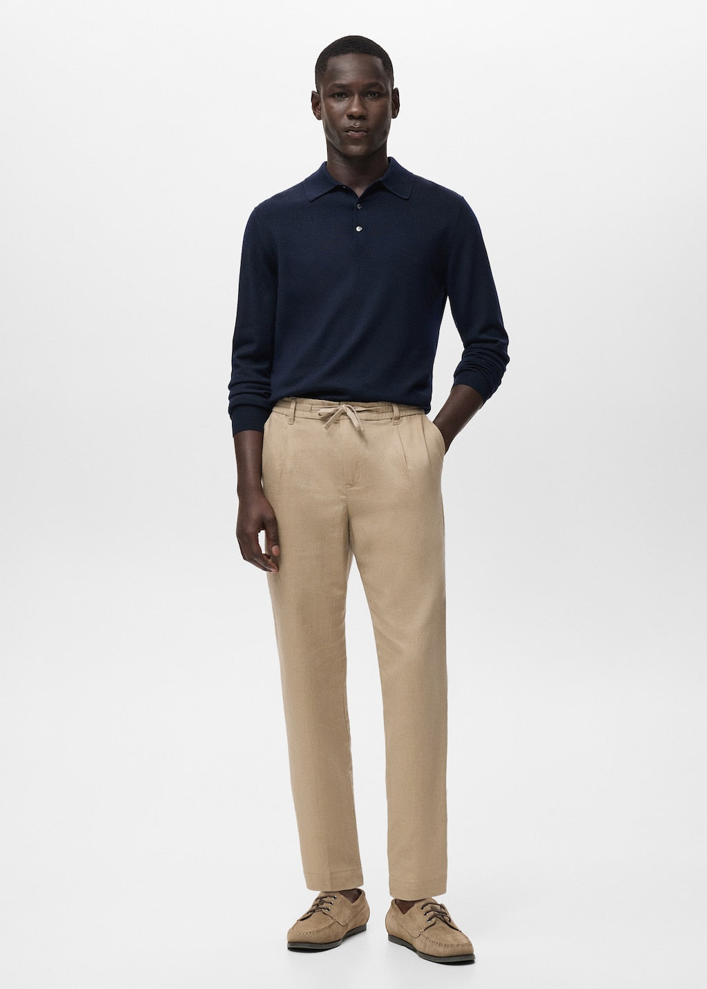 MANGO ROMELINH-H 17065975-08 MANGO MAN TROUSERS