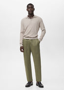 MANGO ROMELINH-H 17065975-37 MANGO MAN TROUSERS-1