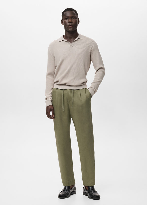 MANGO ROMELINH-H 17065975-37 MANGO MAN TROUSERS
