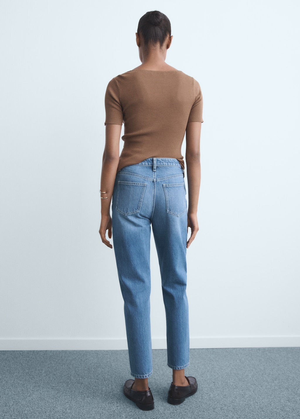 MANGO MOM2000 17066354-TM MANGO WOMEN DENIM JEANS