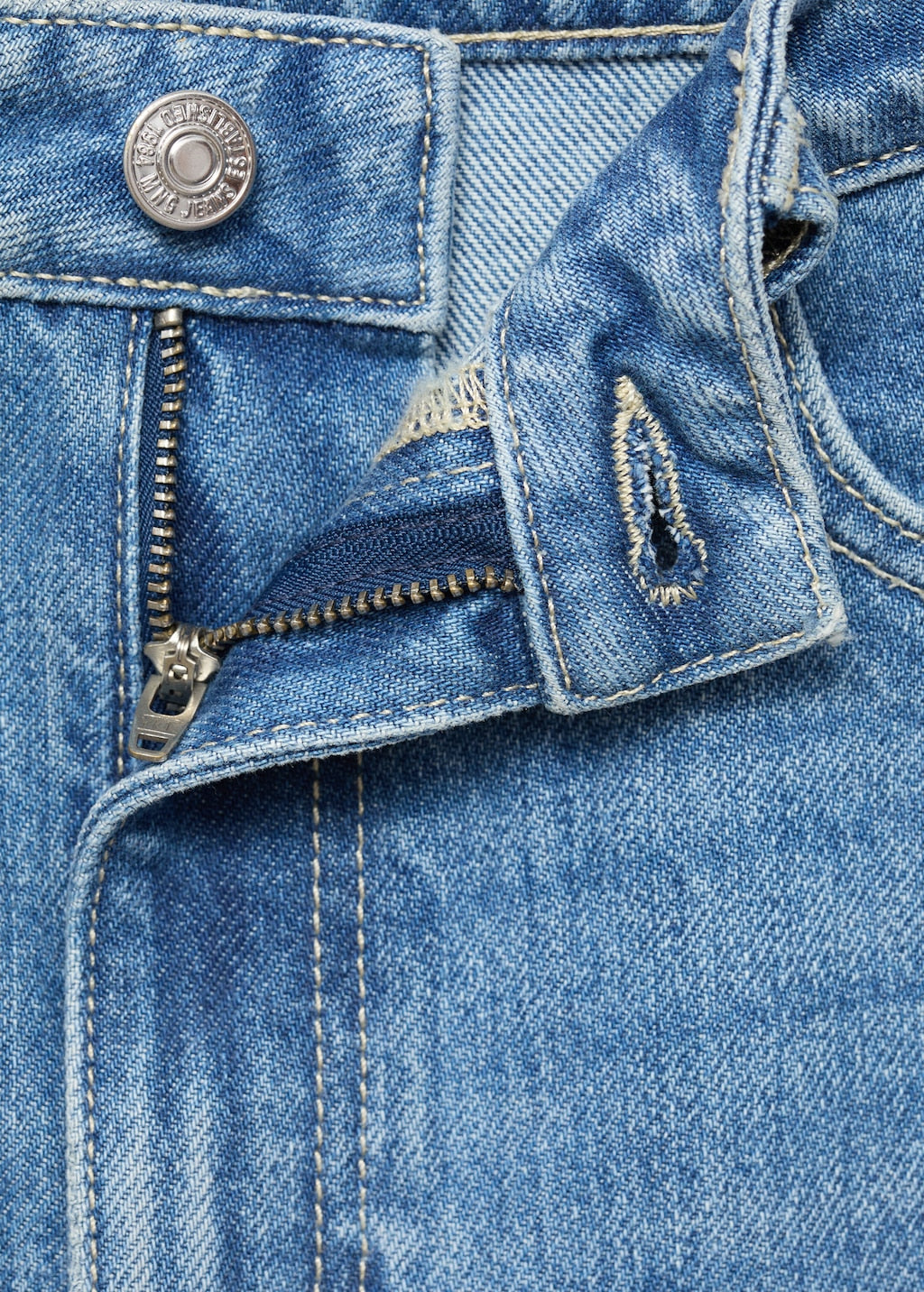 MANGO MOM2000 17066354-TM MANGO WOMEN DENIM JEANS