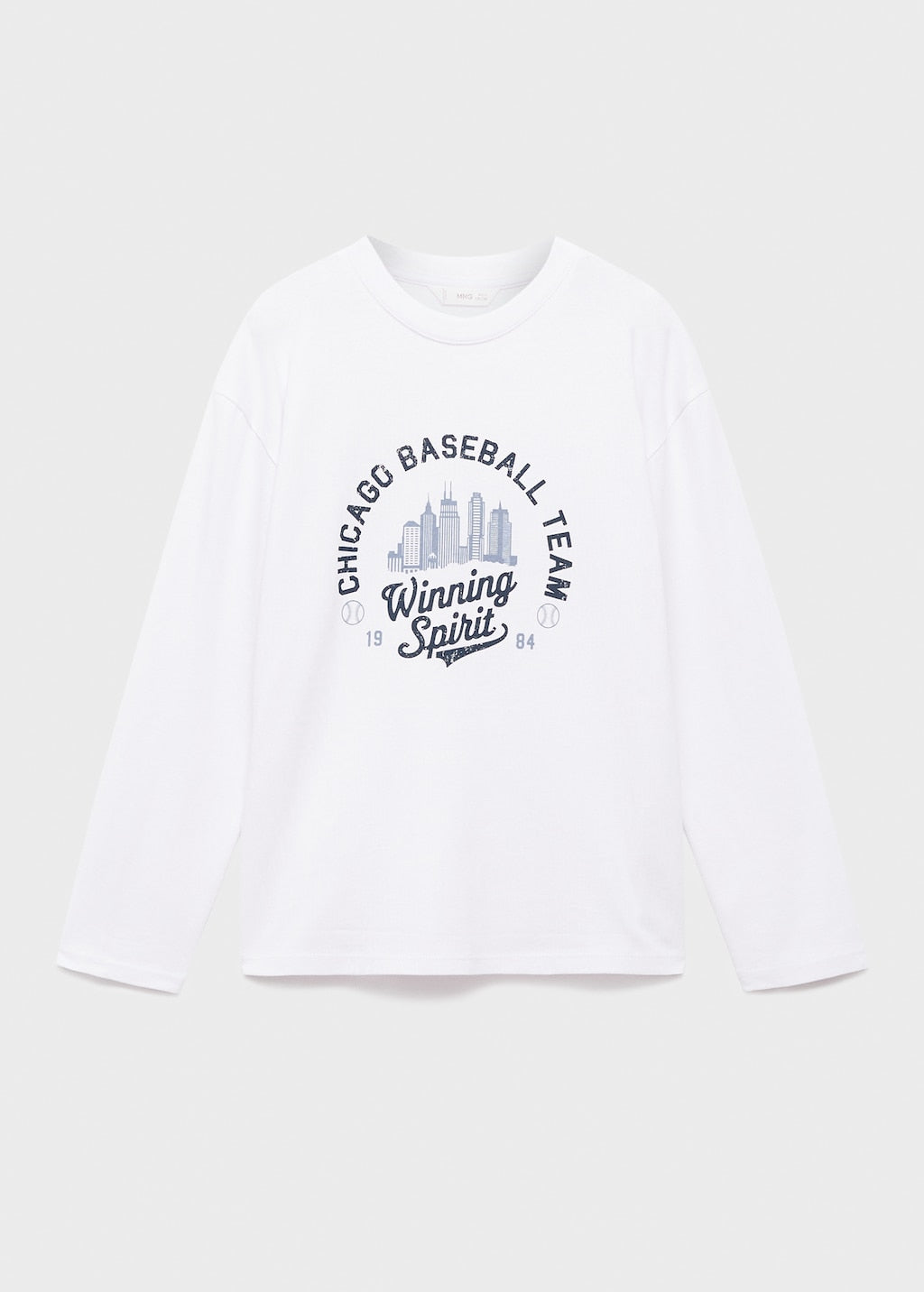 MANGO CITIES 17066728-01 MANGO KIDS BOY T-SHIRT LONG SLEEVE