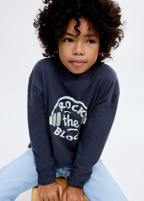 MANGO CITIES 17066728-56 MANGO KIDS BOY T-SHIRT LONG SLEEVE
