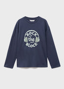 MANGO CITIES 17066728-56 MANGO KIDS BOY T-SHIRT LONG SLEEVE-3