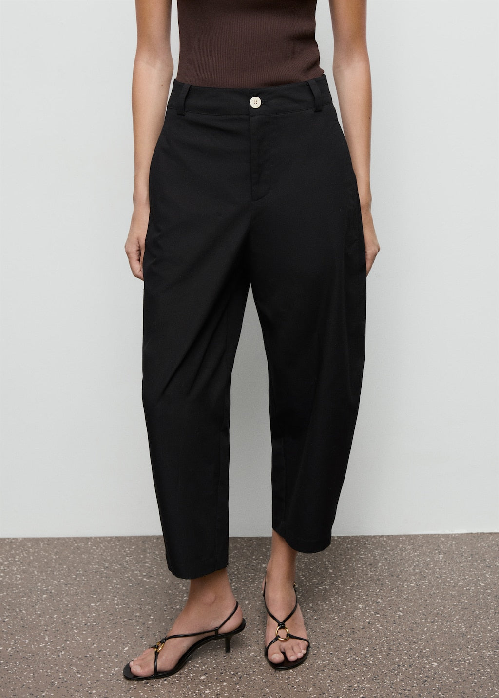 MANGO SOLE-W 17066731-99 MANGO WOMEN TROUSER