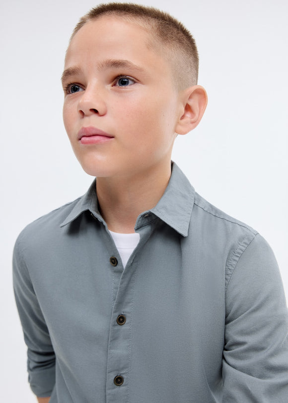 MANGO POL 17066732-46 MANGO KIDS BOY SHIRT LONG SLEEVE