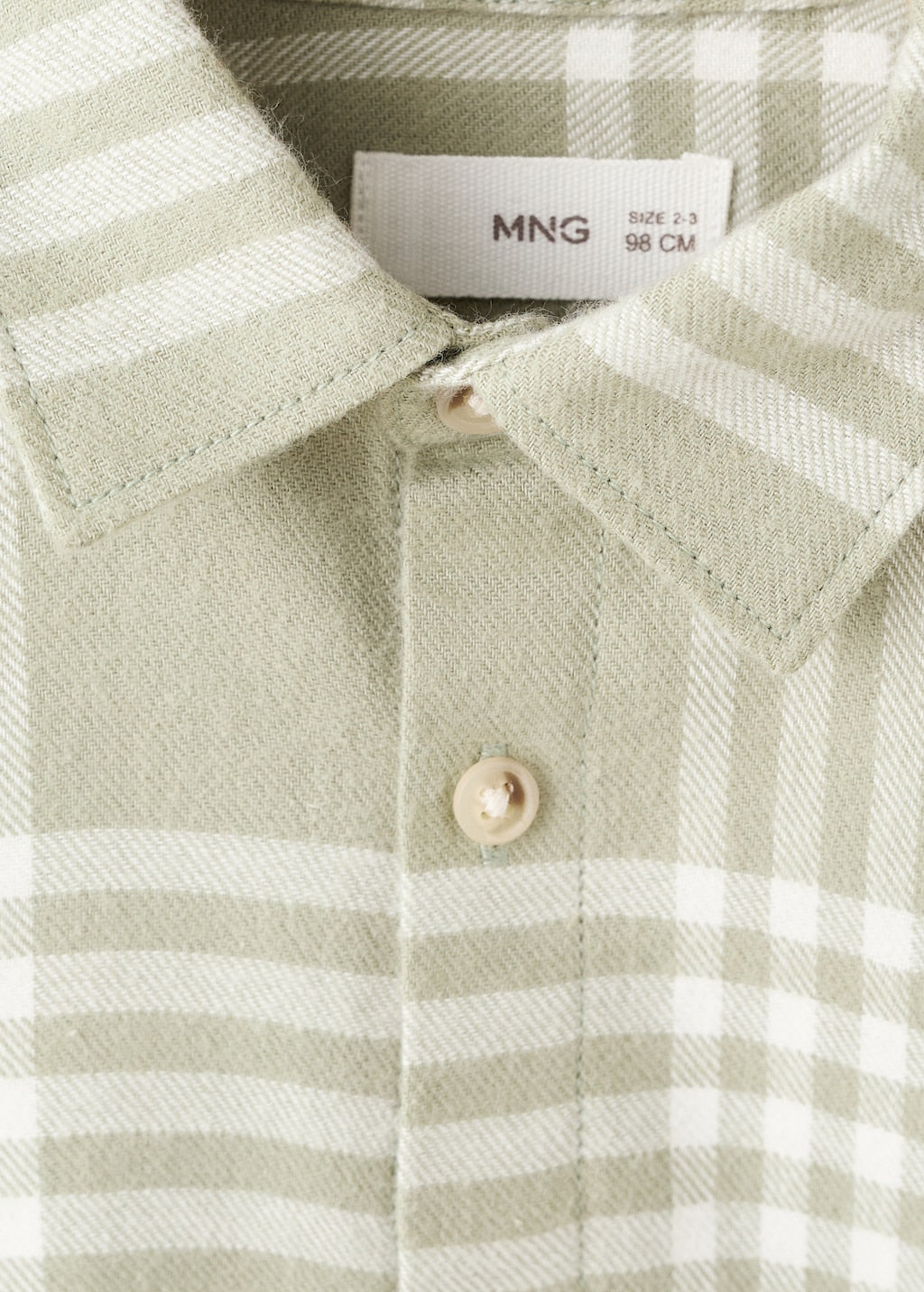 MANGO OLIVER 17067765-43 MANGO KIDS BABY BOY SHIRT LONG SLEEVE