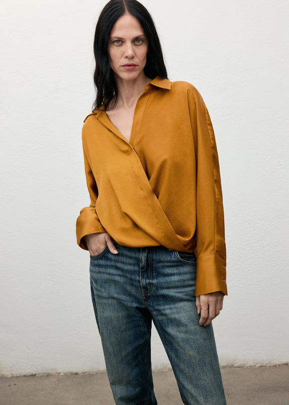 MANGO MARA 17067800-15 MANGO WOMEN SHIRT LONG SLEEVE