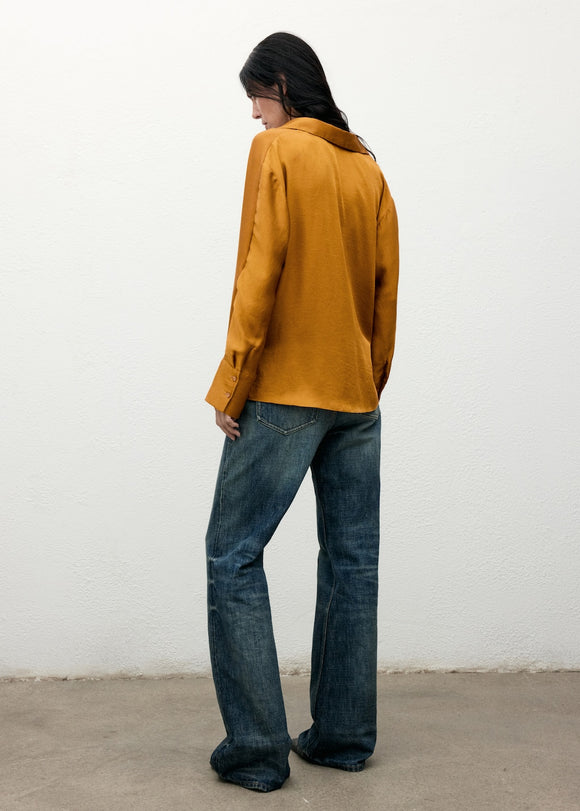 MANGO MARA 17067800-15 MANGO WOMEN SHIRT LONG SLEEVE