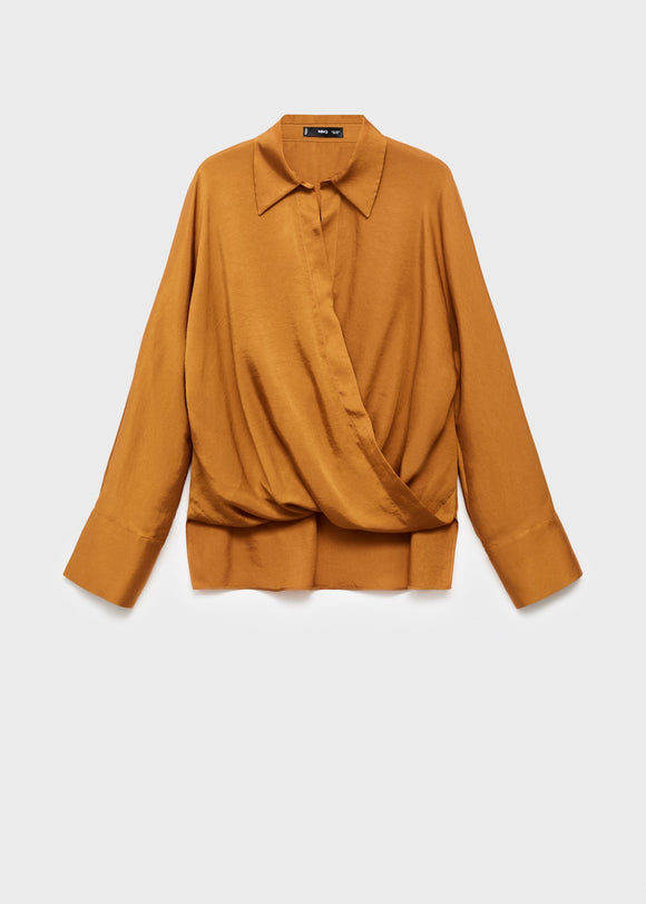 MANGO MARA 17067800-15 MANGO WOMEN SHIRT LONG SLEEVE
