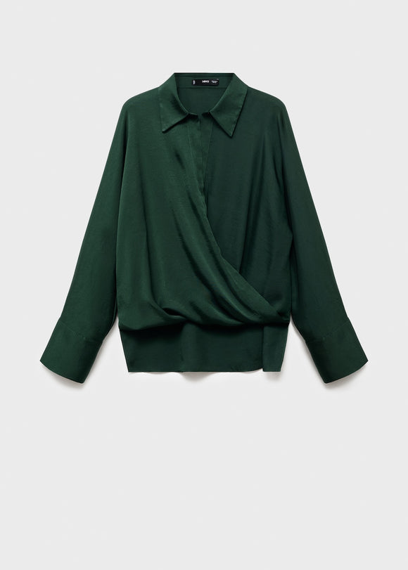 MANGO MARA 17067800-47 MANGO WOMEN SHIRT LONG SLEEVE