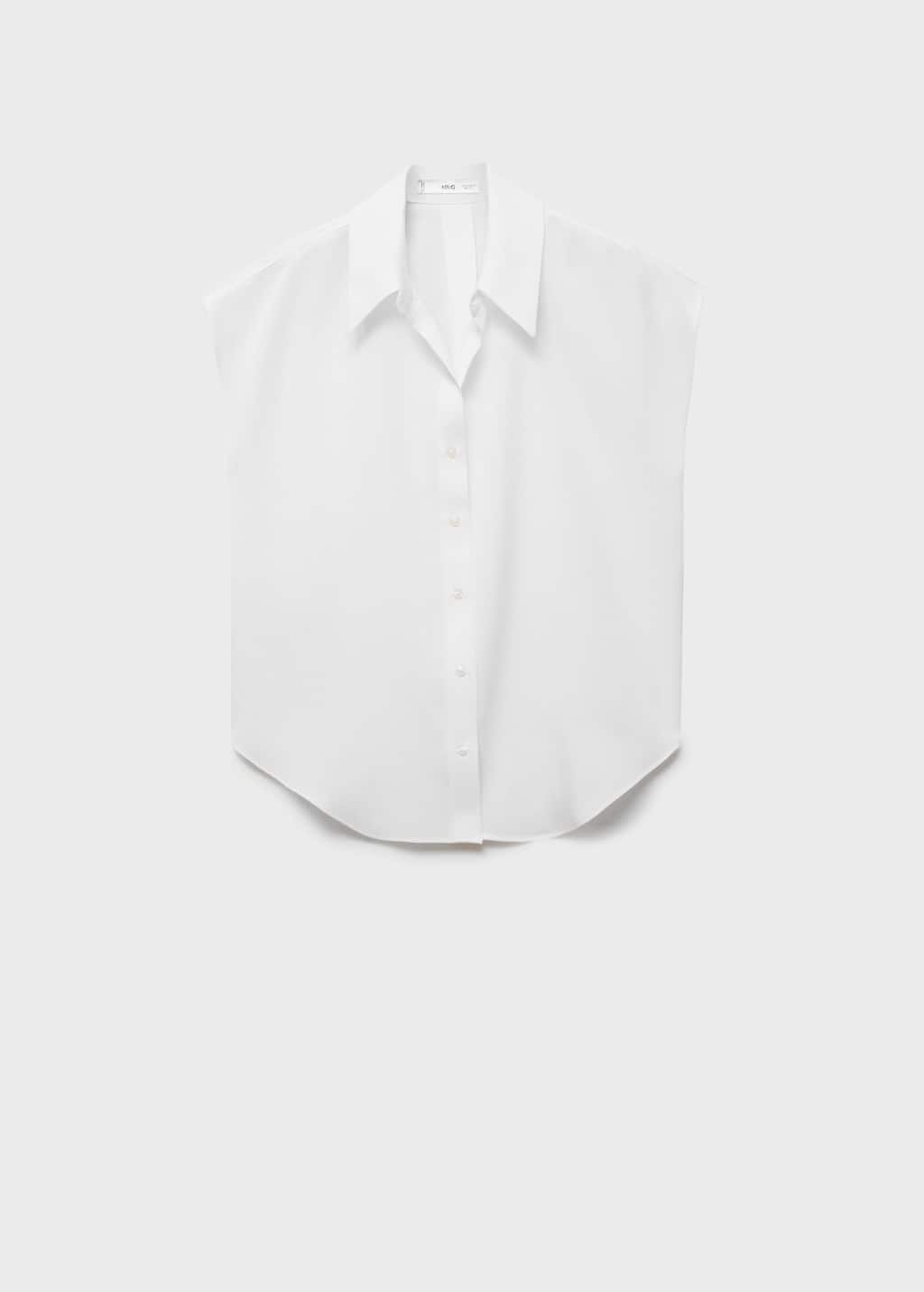 MANGO LIM 17071137-02 MANGO WOMEN SHIRT SHORT SLEEVE