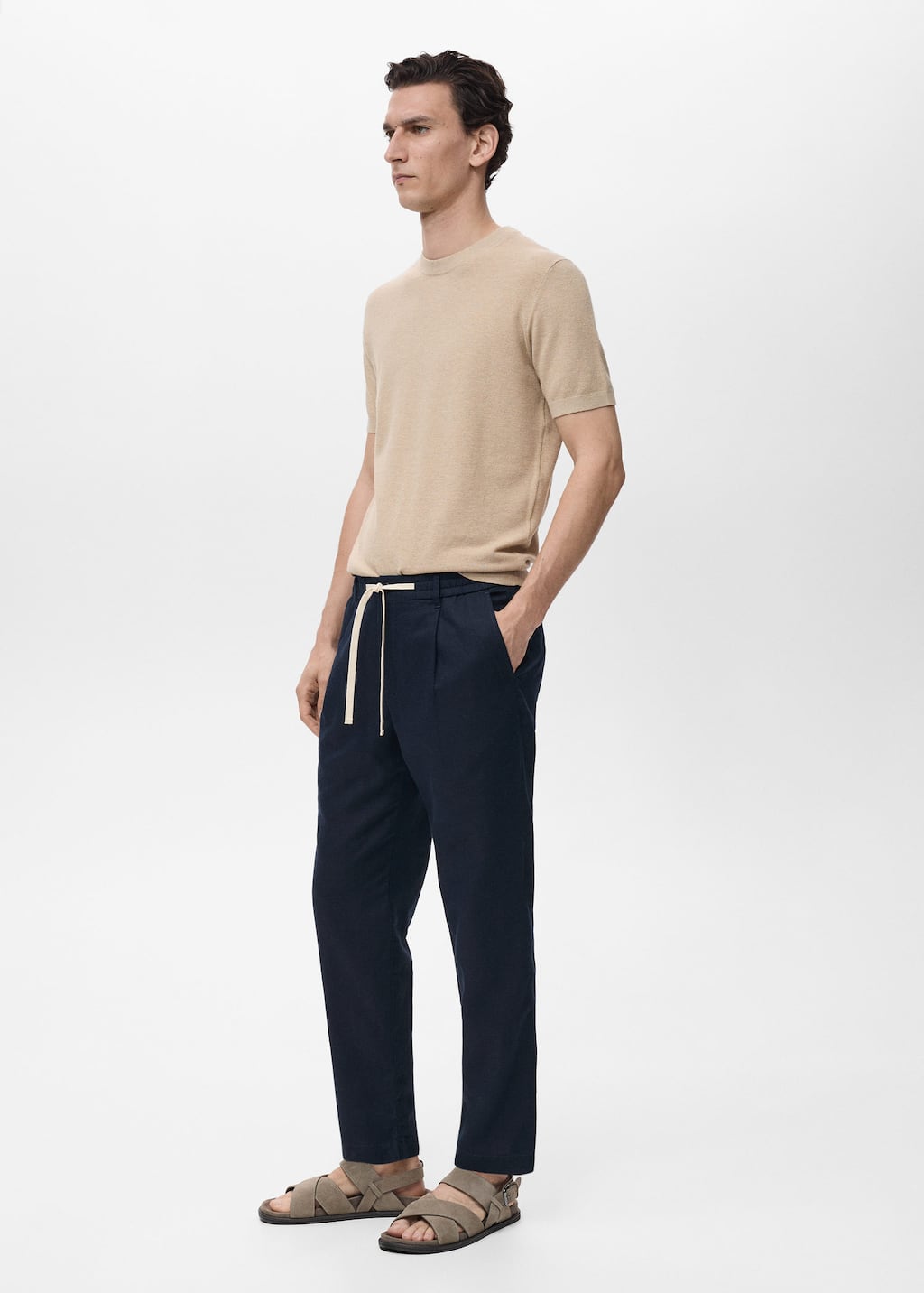 MANGO ROMELINO 17071142-56 MANGO MAN TROUSERS