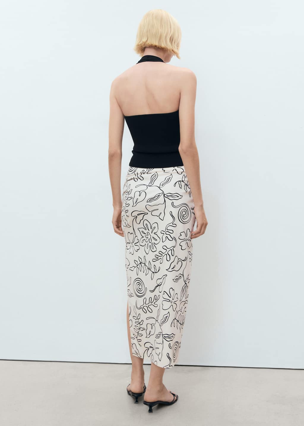 MANGO ARIEL 17071155-05 MANGO WOMEN SKIRT