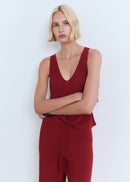 MANGO VELLA 17071217-70 MANGO WOMEN TROUSER-4