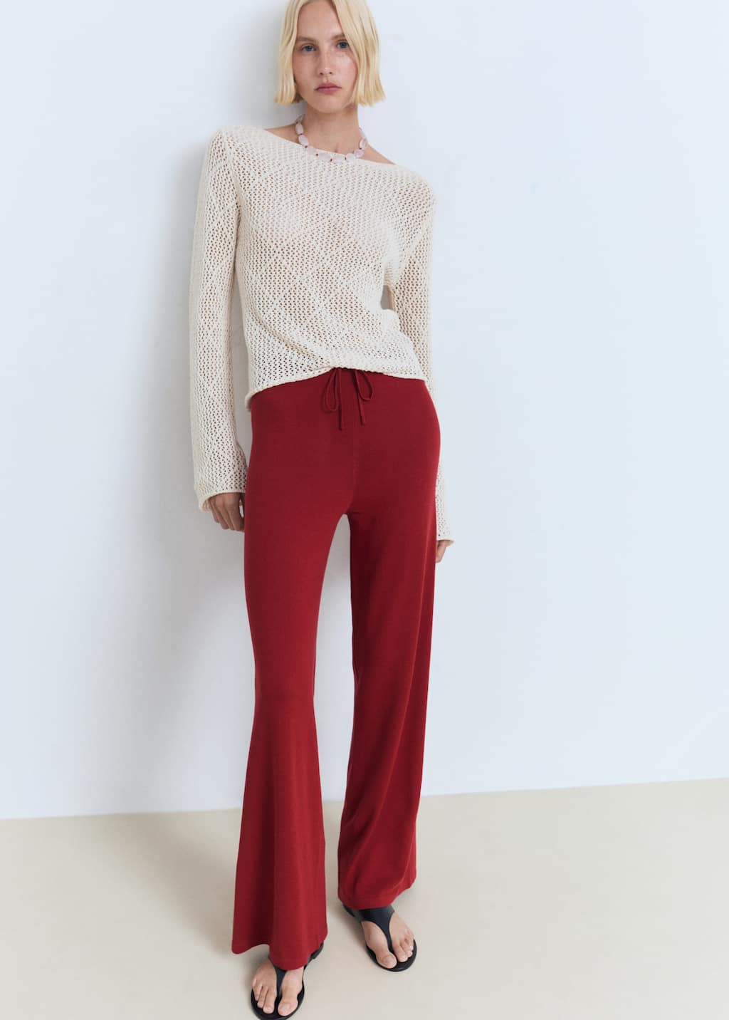 MANGO VELLA 17071217-70 MANGO WOMEN TROUSER