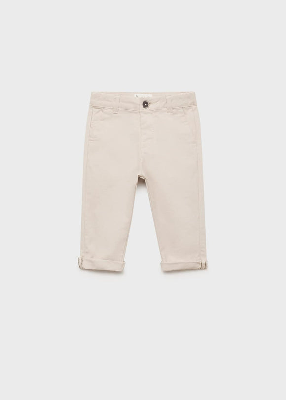 MANGO CHINO 17071230-03 MANGO KIDS BABY BOY TROUSERS