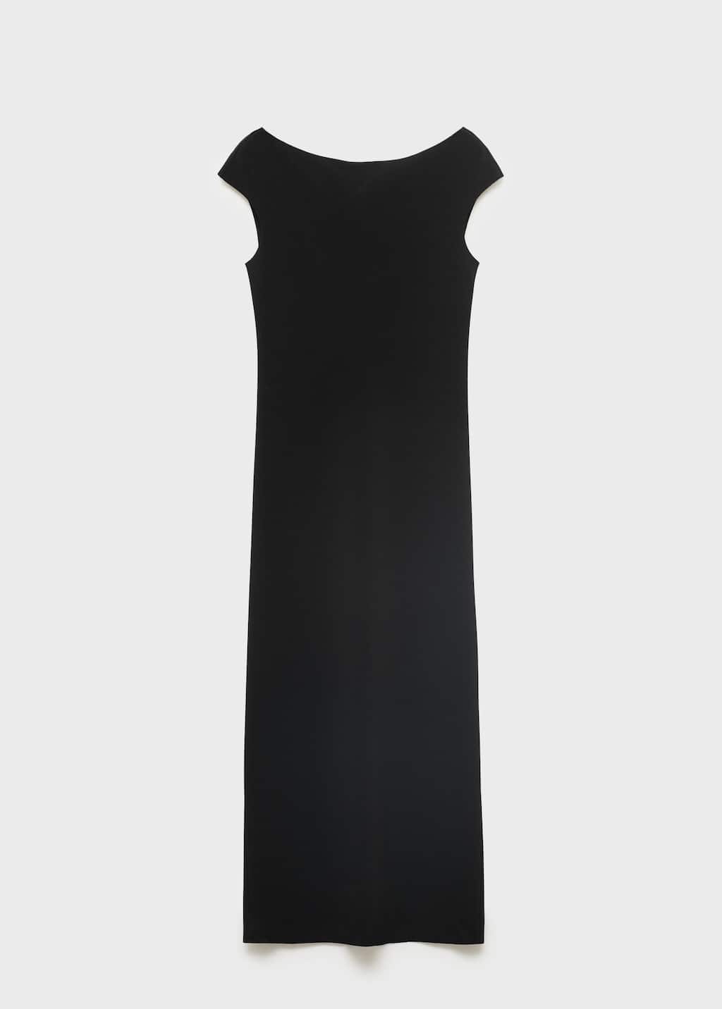 MANGO BACKLESS 17071235-99 MANGO WOMEN DRESS FULL LENGTH