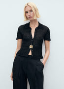 MANGO CARLA 17071515-99 MANGO WOMEN TROUSER-4