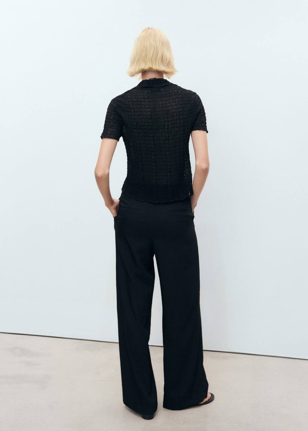MANGO CARLA 17071515-99 MANGO WOMEN TROUSER